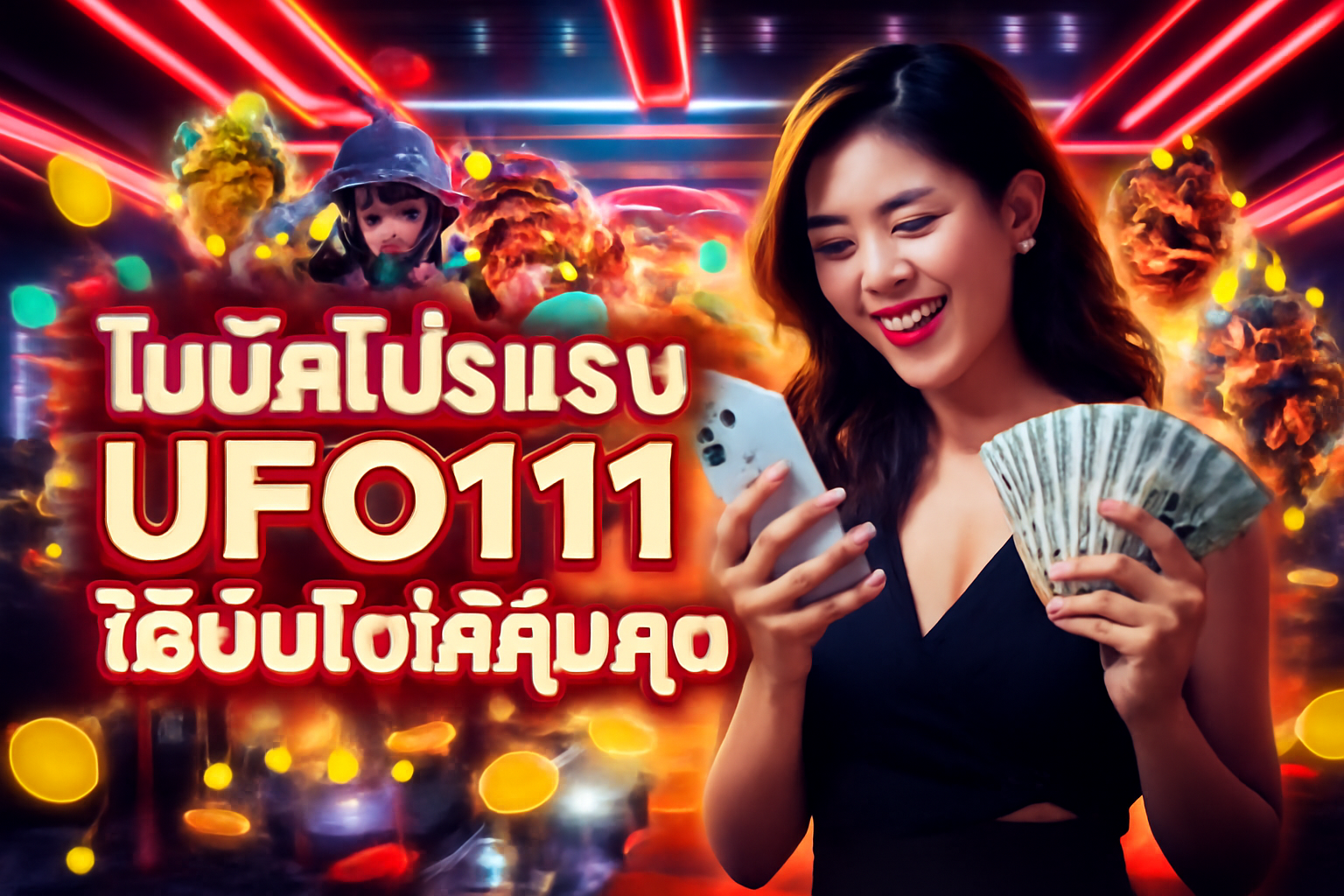 โบนัสโปรแรง UFO111 ใช้ยังไงให้คุ้มสุด