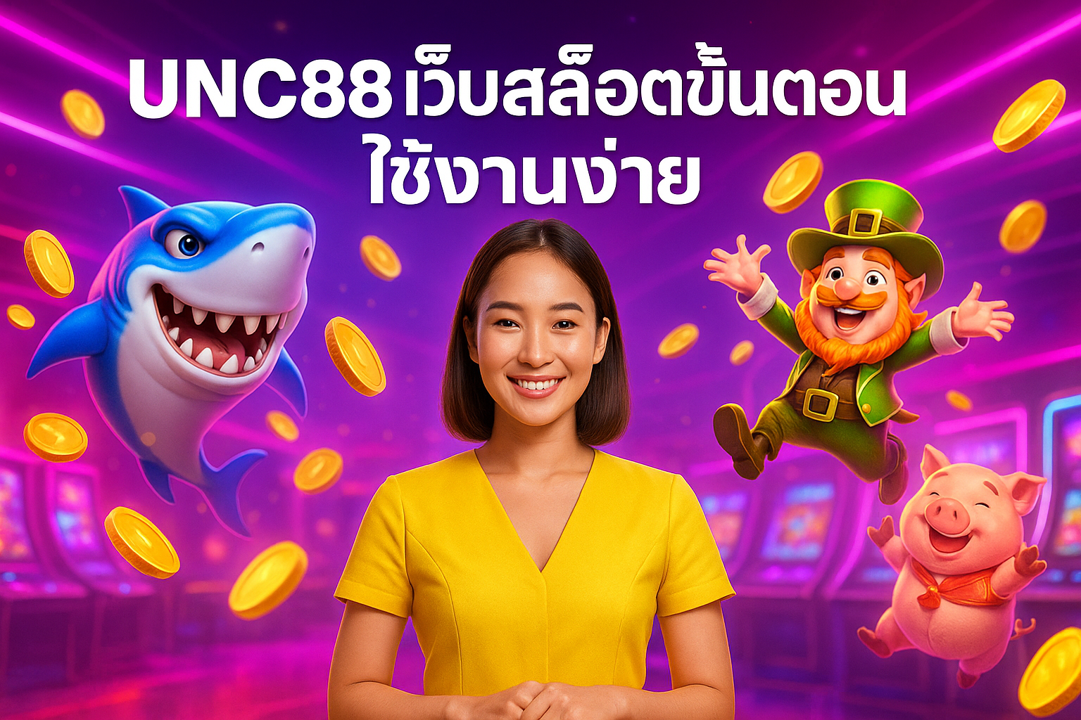 UNC88 เว็บสล็อตขั้นตอนชัดเจน ใช้งานง่าย